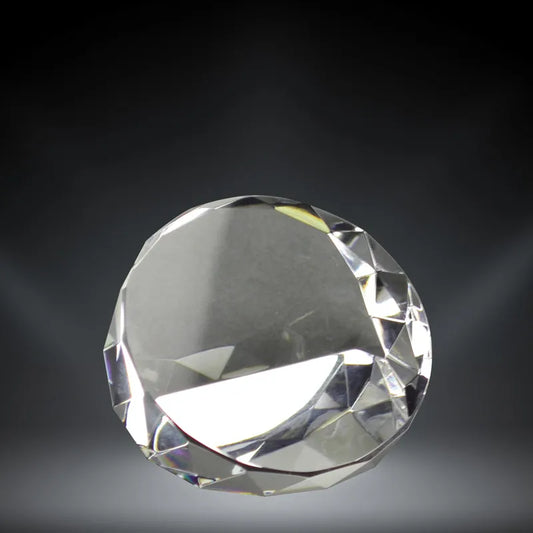 Crystal Paperweight - 1 7/8" x 2 3/4"
