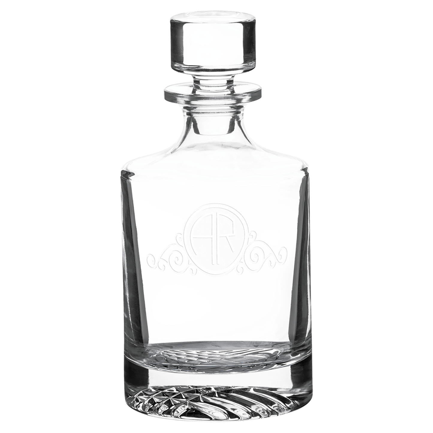 850 mL Round Glass Decanter