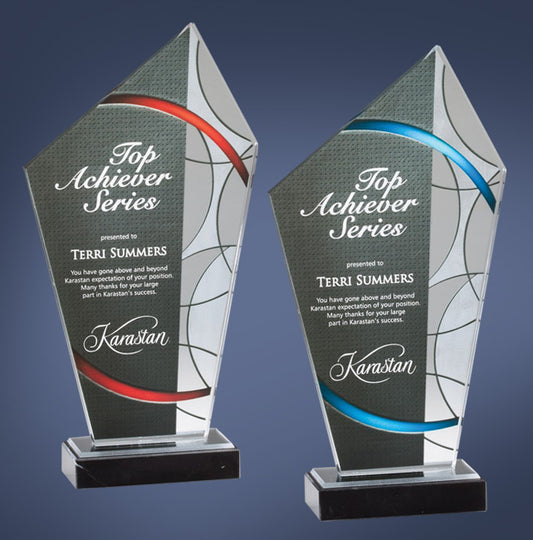 Stained Glass Series Stand Up Acrylic Award