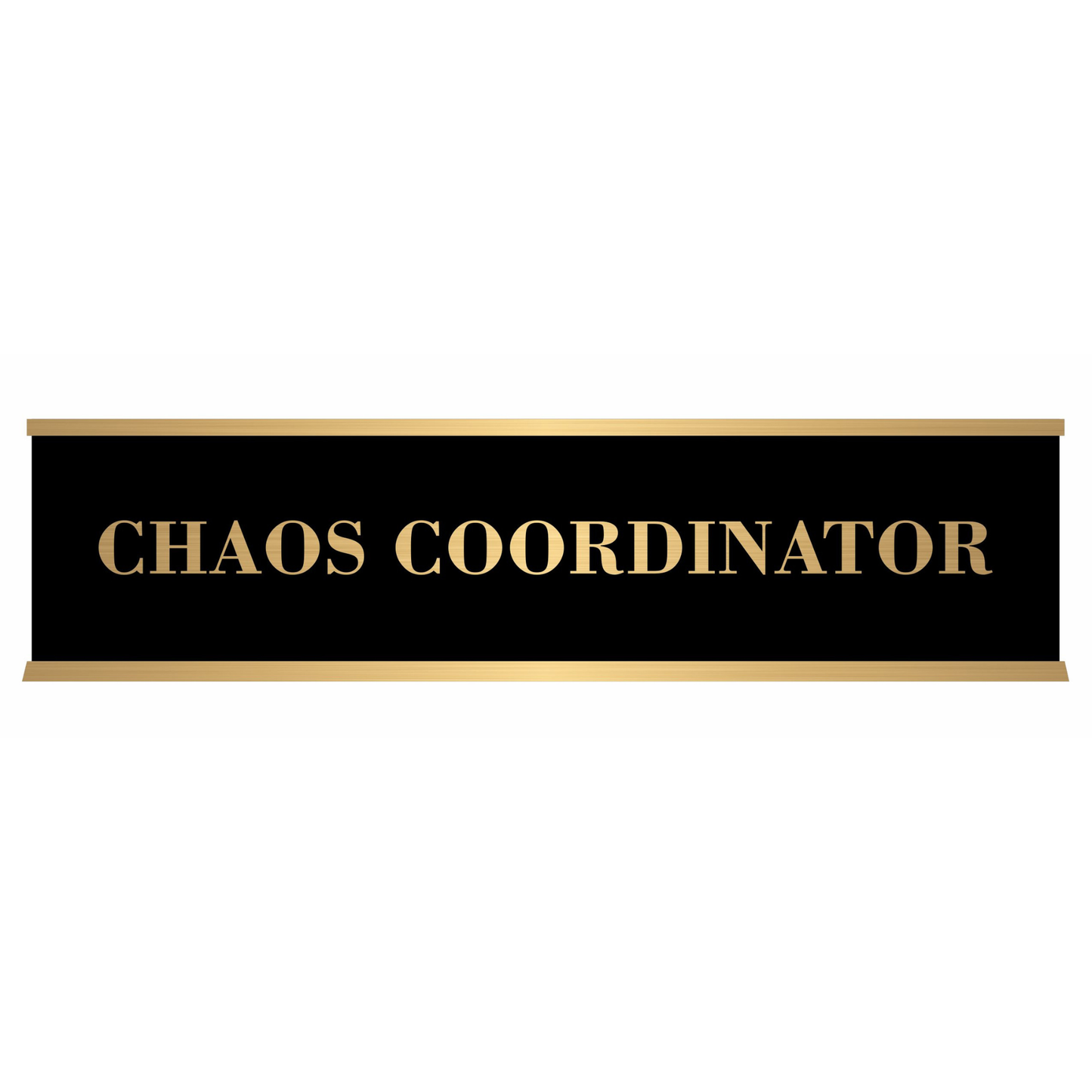 Desk "Name Tag" with Pre-Engraved Sayings (Funny, 13+)