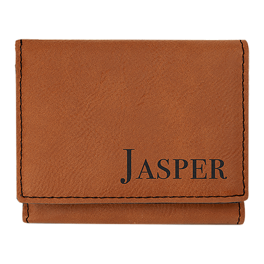 Rawhide Vegan Leather Trifold Wallet