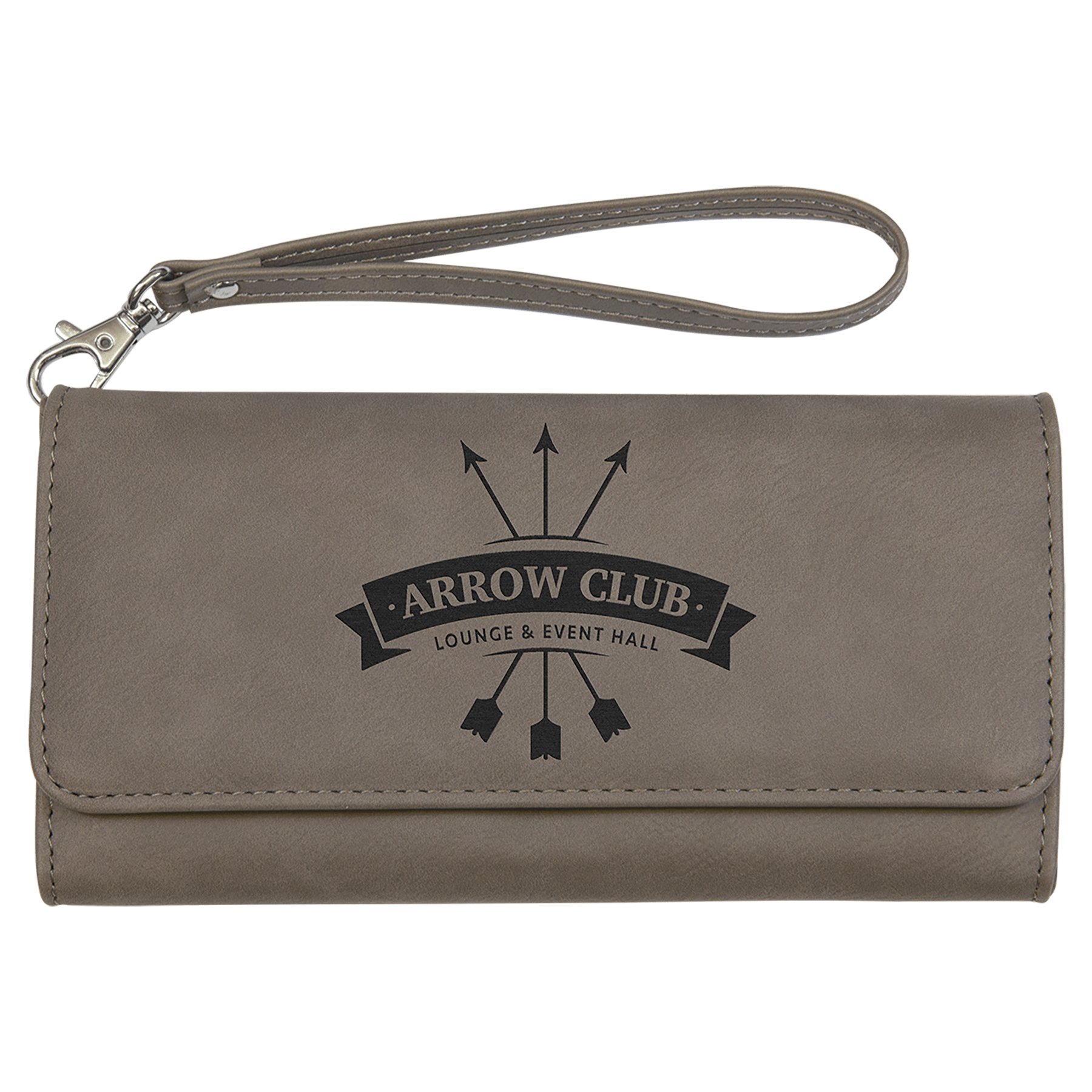 Vegan Leather Wallet with Strap - 11 Colorways