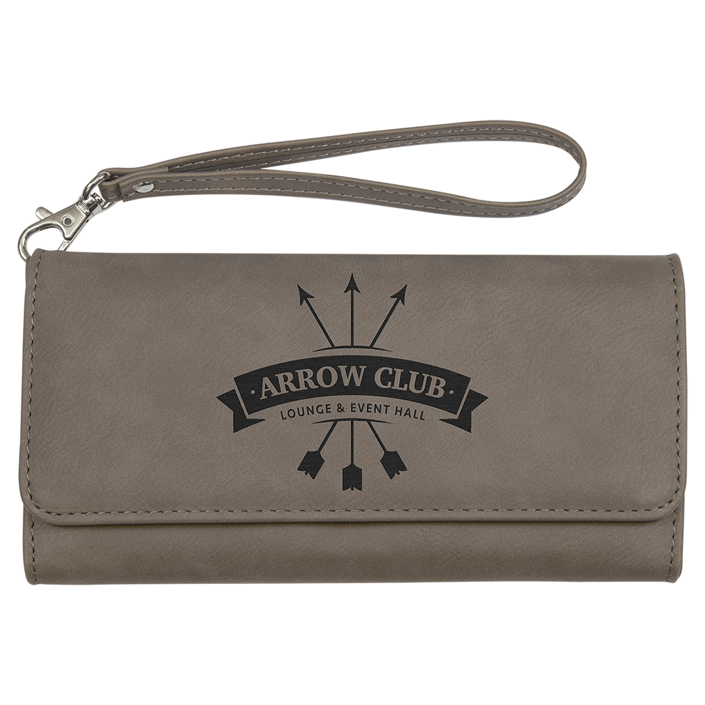 Vegan Leather Wallet with Strap - 11 Colorways