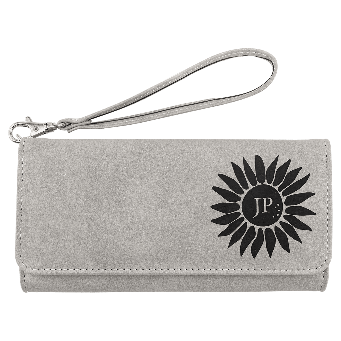 Vegan Leather Wallet with Strap - 11 Colorways