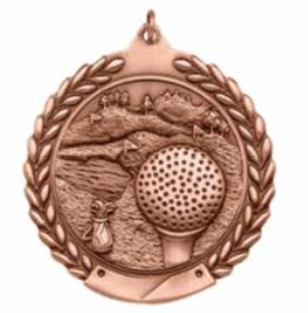 Sculptured 2 3/4" Neck Award Medals