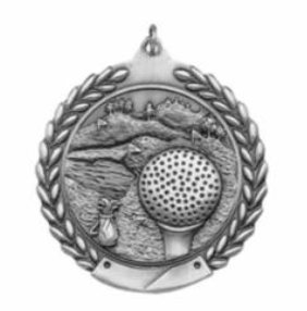 Sculptured 2 3/4" Neck Award Medals