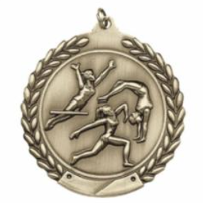 Sculptured 2 3/4" Neck Award Medals