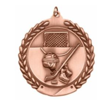 Sculptured 2 3/4" Neck Award Medals