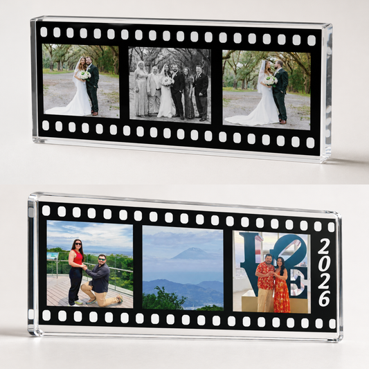 Custom Photo Acrylic Keepsake – Filmstrip
