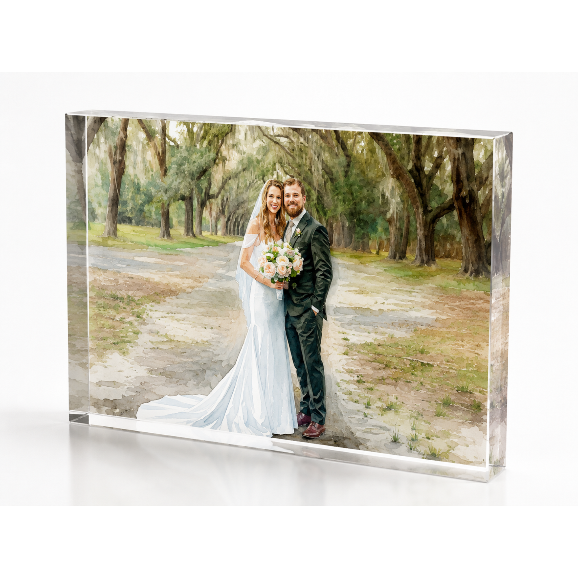 Custom Photo Acrylic Keepsake – Rectangle