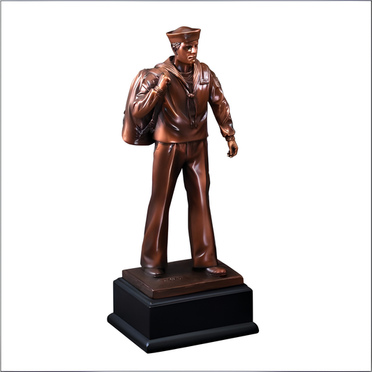 US Navy Large Figure Trophies - 11 1/2" Tall