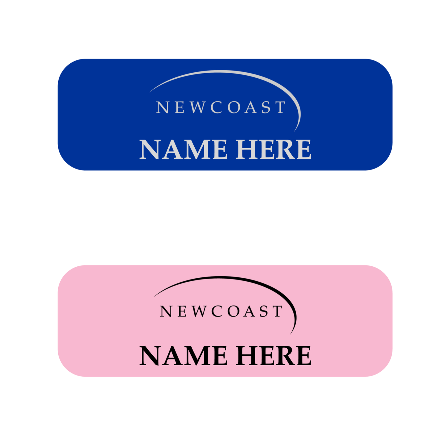 Newcoast Financial Name Badges