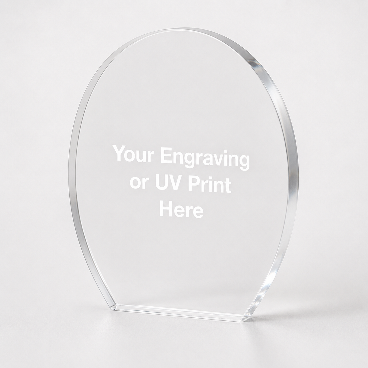 Custom Acrylic Awards - Stock Shapes