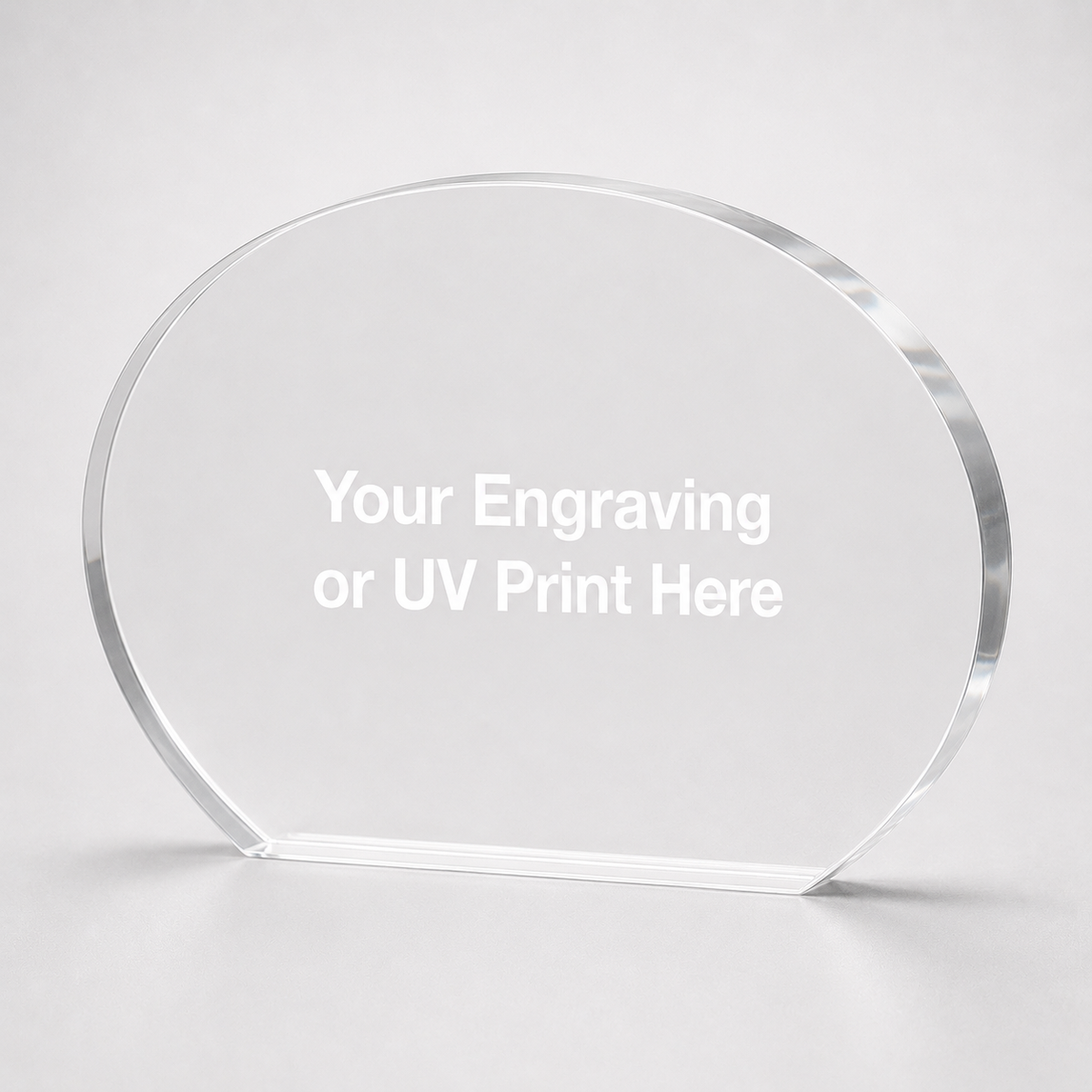 Custom Acrylic Awards - Stock Shapes