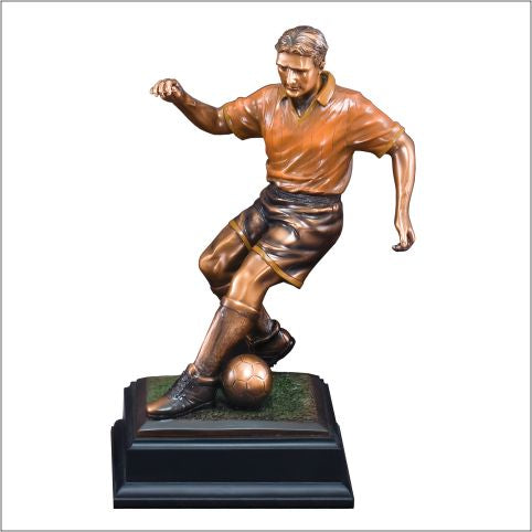 Soccer Male Large Figure Trophies - 13 1/2" Tall