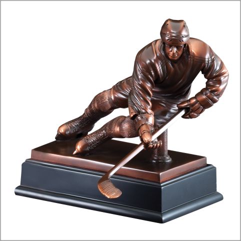 Hockey Large Figure Trophies - 10" Tall