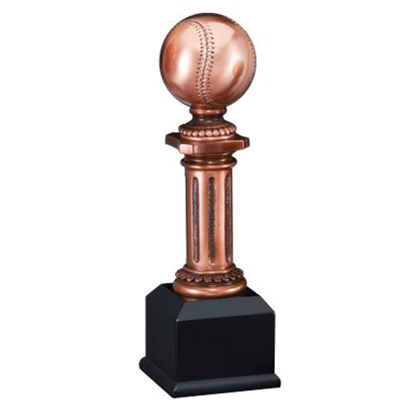 Baseball Pedestal Galley Resin Sculpture