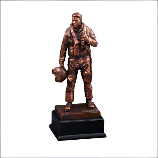US Air Force Large Figure Trophies - 11 1/2" Tall