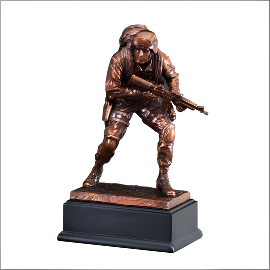 US Marine Large Figure Trophies - 11 1/2" Tall