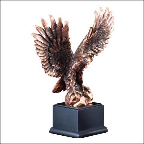 Resin Eagle on Black Base