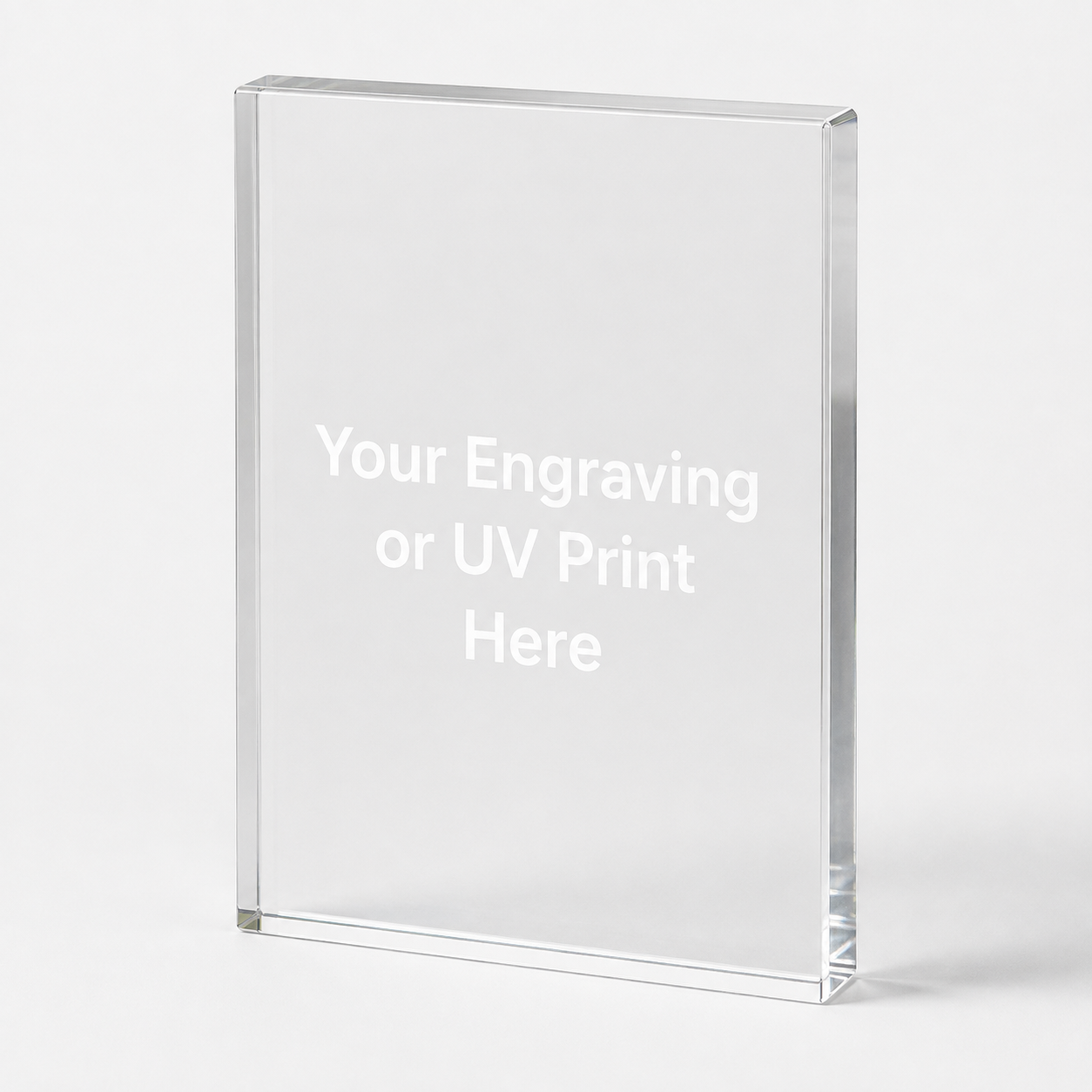 Custom Acrylic Awards - Stock Shapes