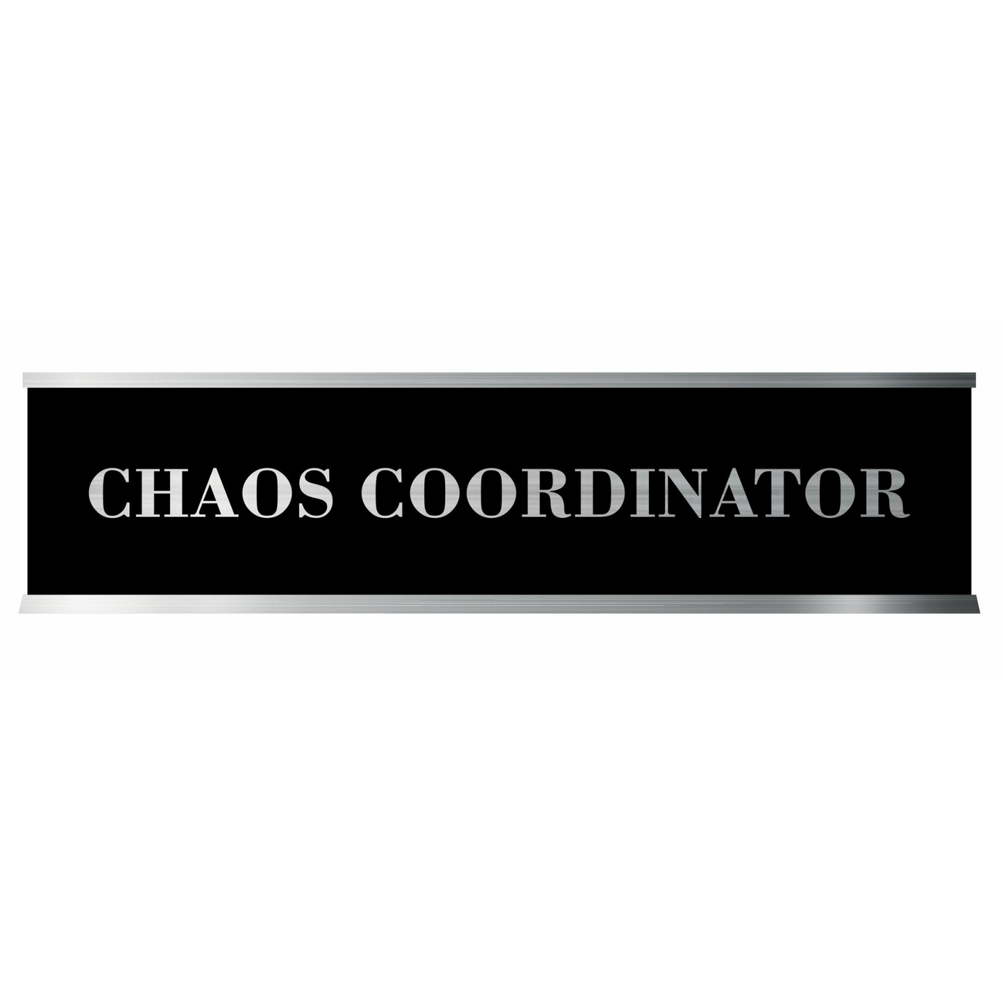 Desk "Name Tag" with Pre-Engraved Sayings (Funny, 13+)