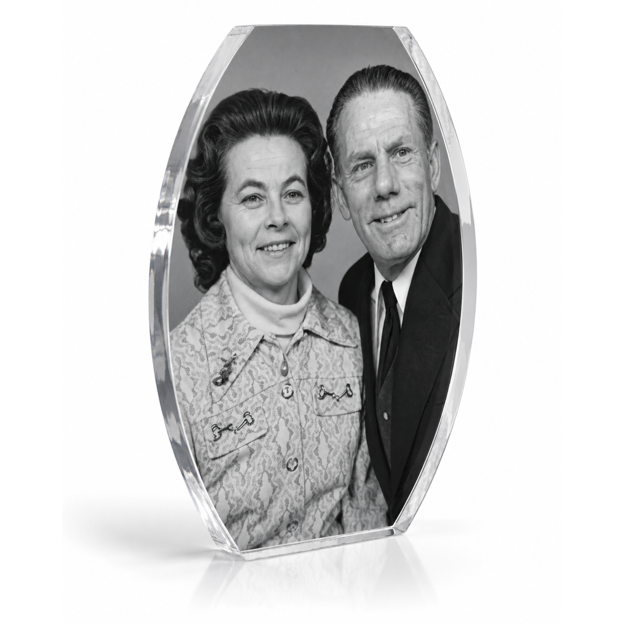 Custom Photo Acrylic Keepsake – Oval