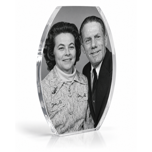 Custom Photo Acrylic Keepsake – Oval