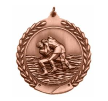 Sculptured 2 3/4" Neck Award Medals