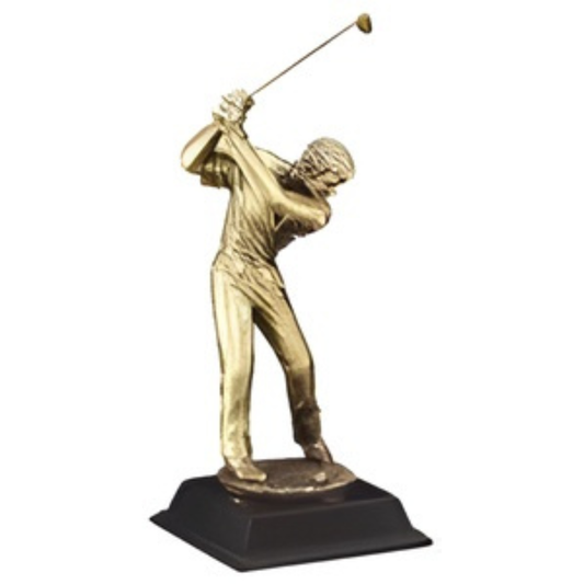 Golf Driver Male Large Figure Trophies