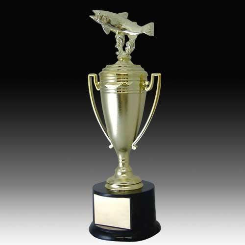 Cup Series Trophy with Figure on Plastic Base