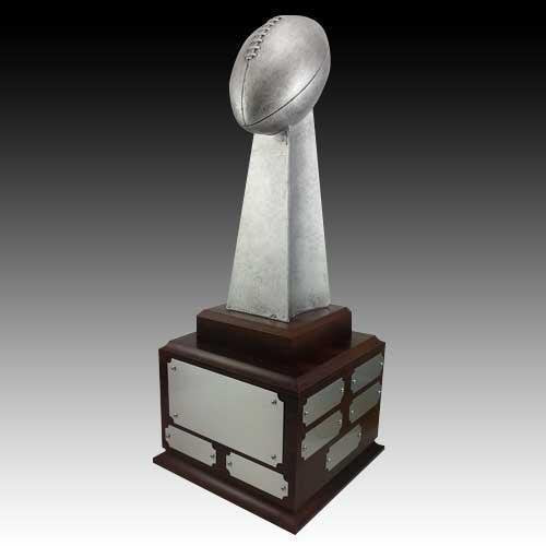 Fantasy Football Championship 2- Tier Perpetual Trophy