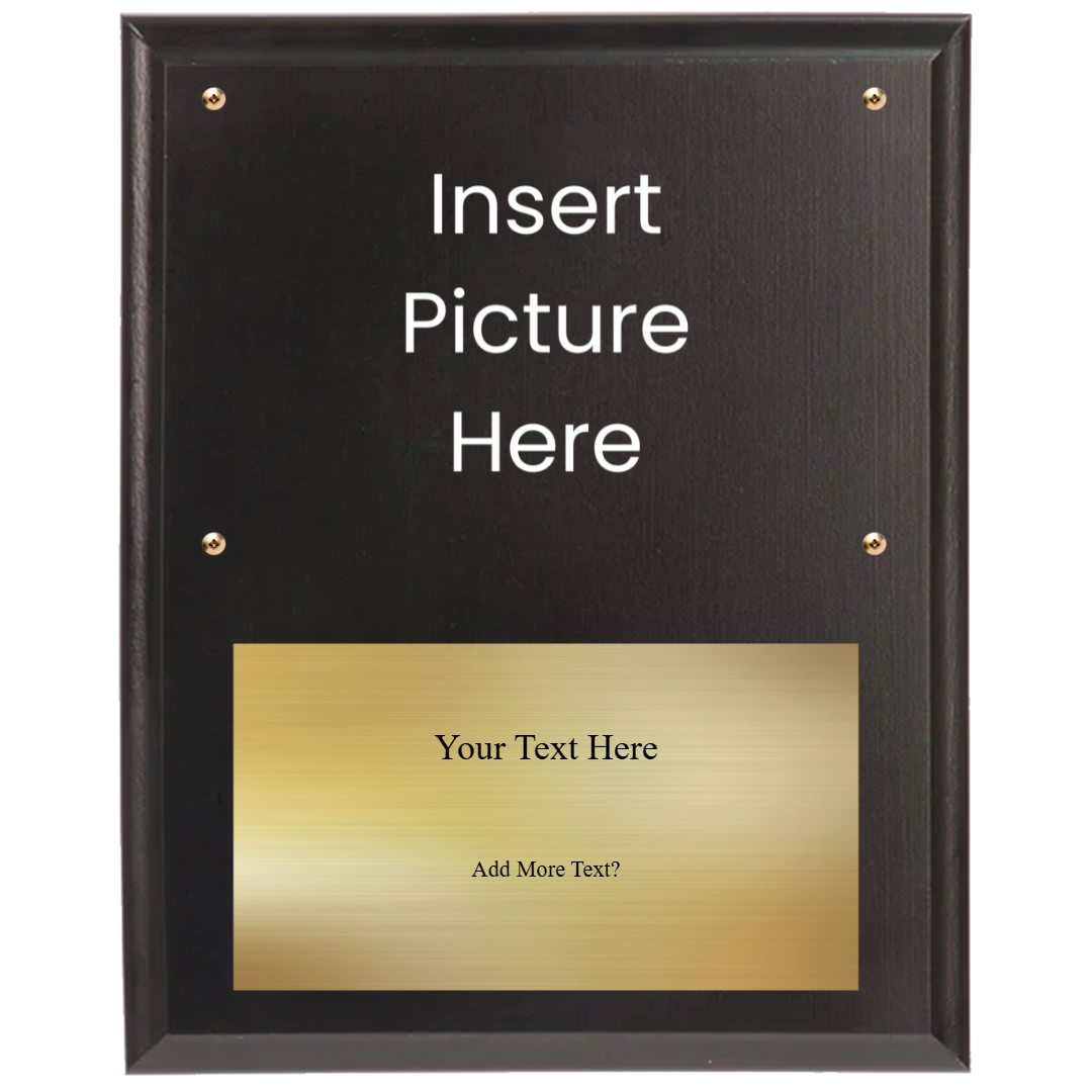 Photo/Sponsor Plaque