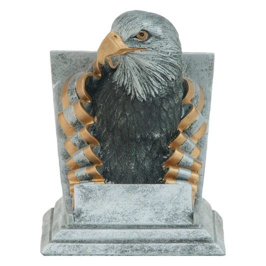 4" Eagle Mascot Resin