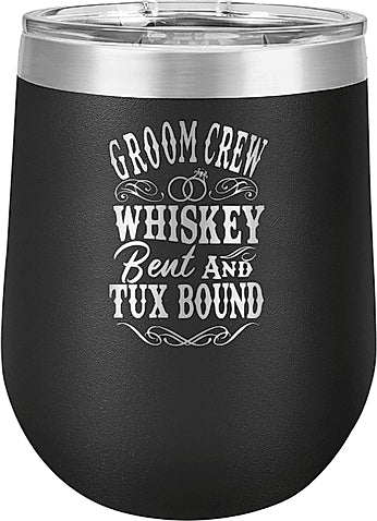 12 oz Stemless Insulated Wine Glass