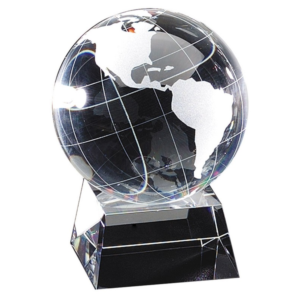 Crystal Globe on Base