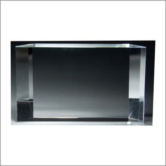 Crystal Self Standing Plaque