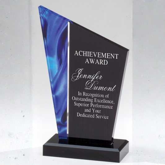 Deco Peak Stand Up Acrylic Award