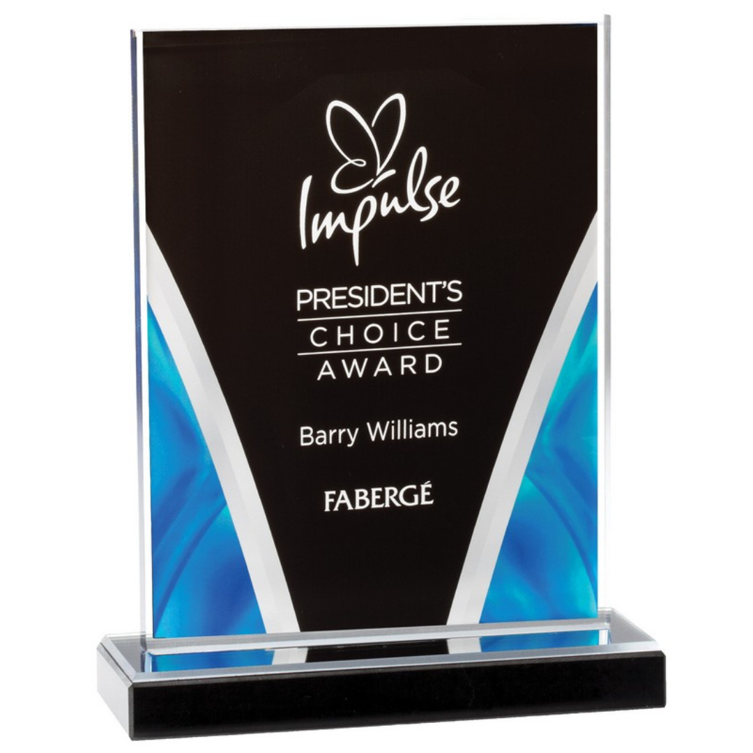 Deco Series Stand Up Acrylic Award