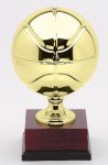 Basketball on Base Large Figure Trophies