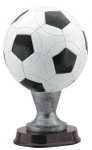 Soccer Ball Large Figure Trophies - 12" Tall