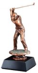 Golfer Drive Large Figure Trophies