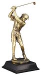 Golf Driver Female Large Figure Trophies
