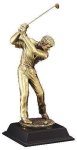 Golf Driver Male Large Figure Trophies