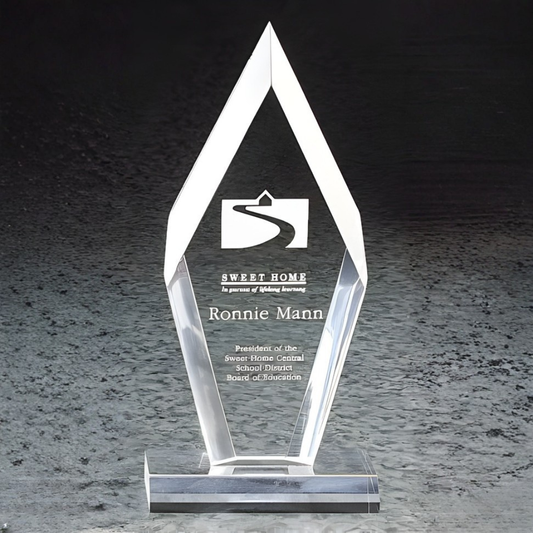 Reflections Series Arrowhead Stand Up Acrylic Award