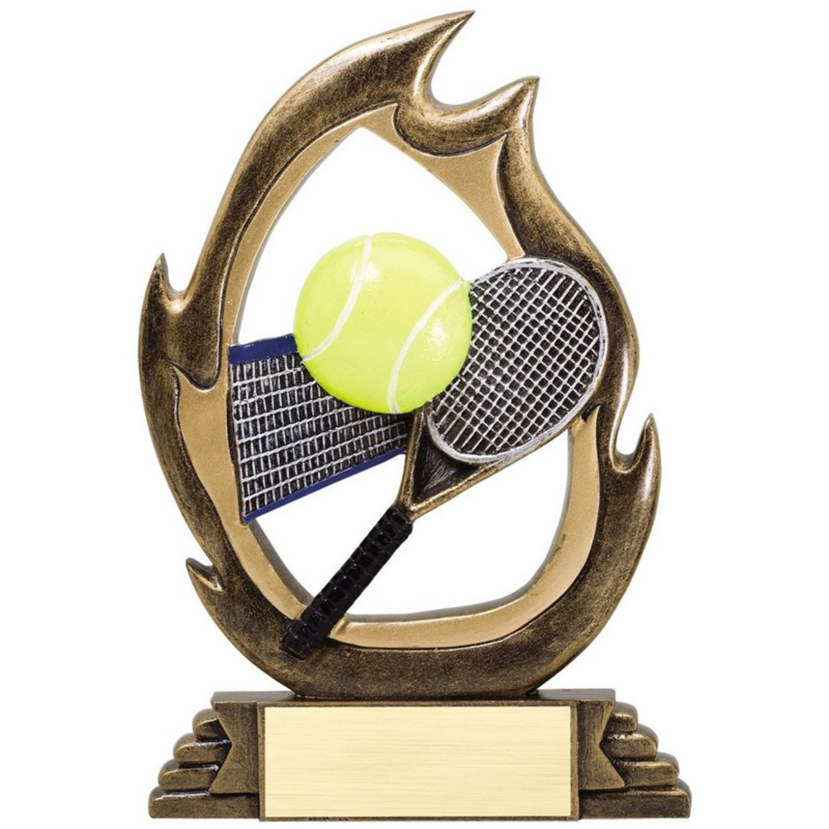 Tennis Full Color Flame Series Resin
