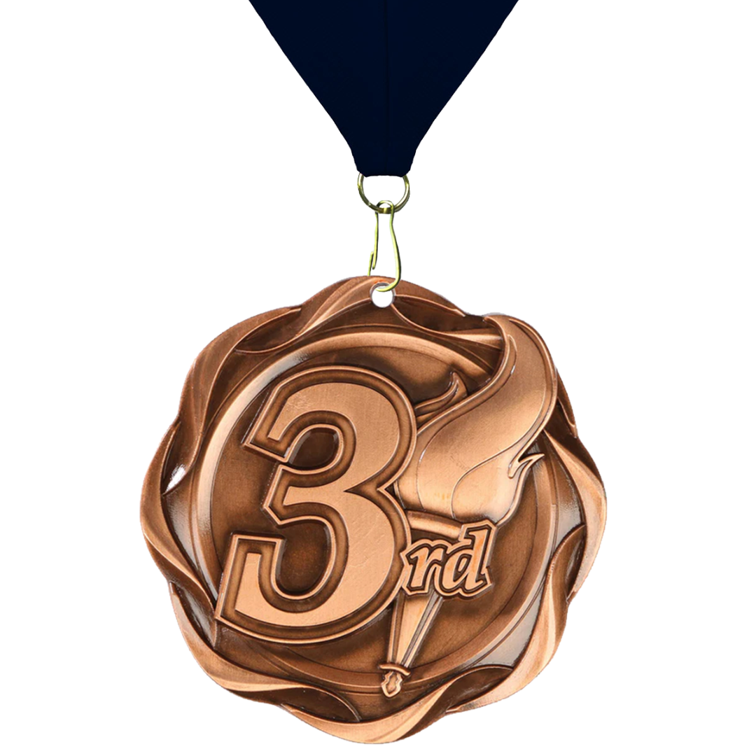 Sculptured Fusion 3" Medals