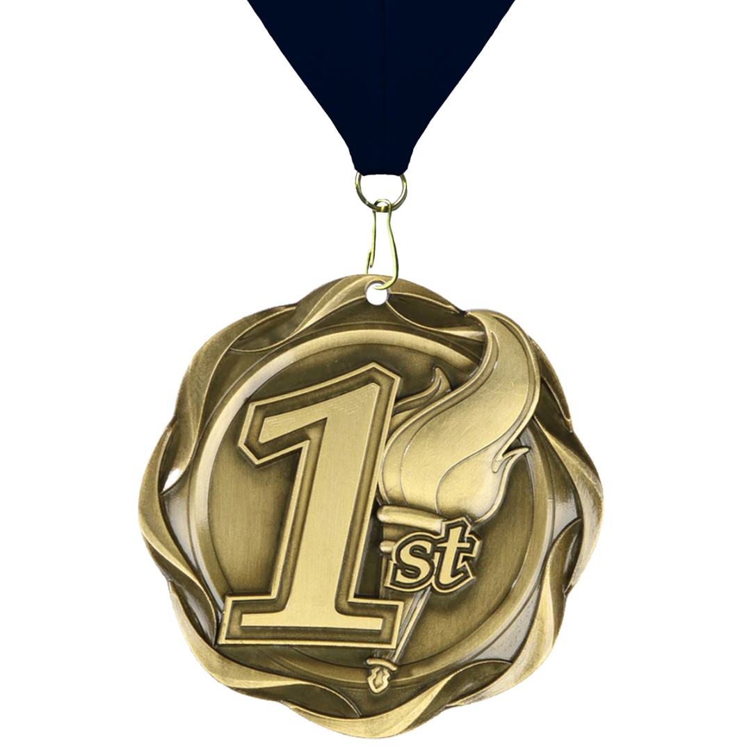 Sculptured Fusion 3" Medals